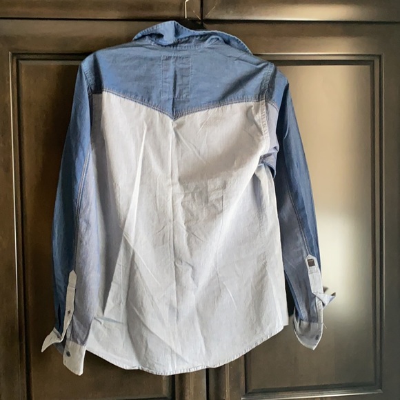 Unisex - Guess Western slim fit Austin top - Picture 5 of 6